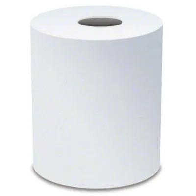 von Drehle Roll Paper Towel 800 FT 1PLY White Standard Roll 6 Rolls/Case