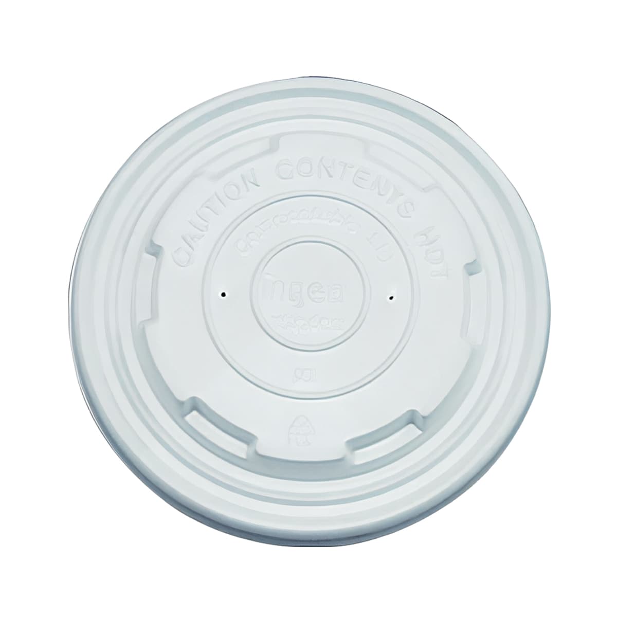 Lid CPLA For 12-16-24-32 OZ Soup Cup 500/Case