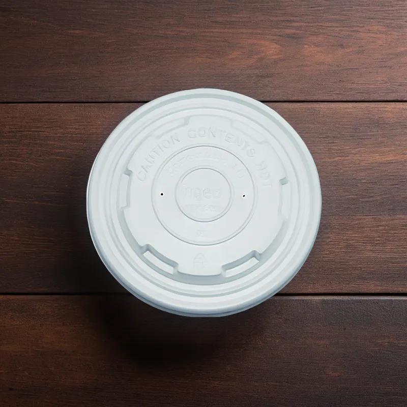 Lid CPLA For 12-16-24-32 OZ Soup Cup 500/Case