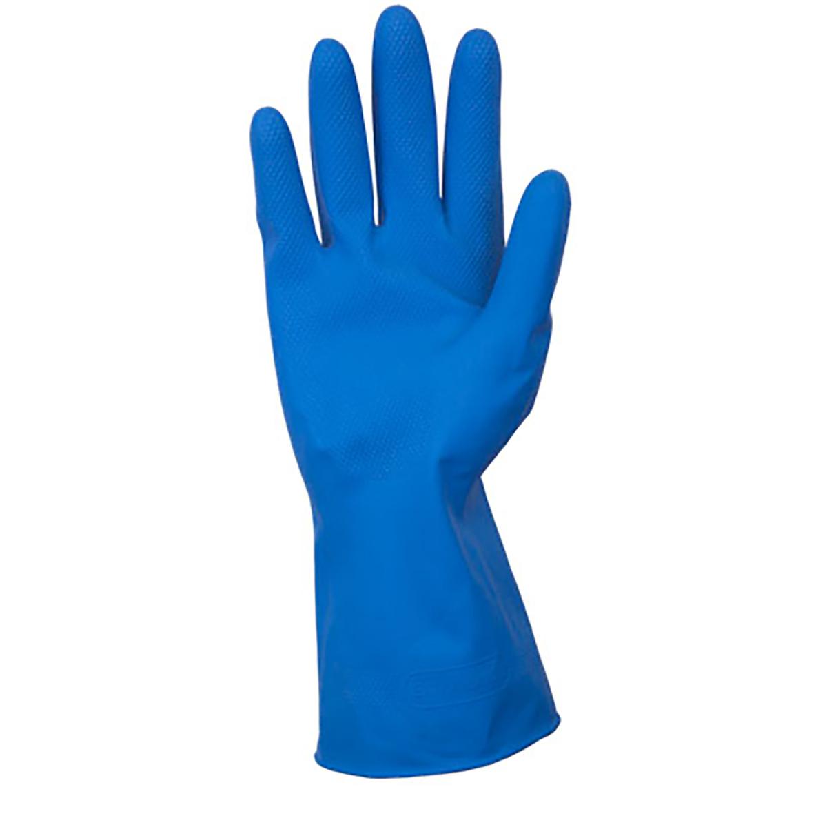 Gloves XL Blue Latex Disposable 1/Dozen