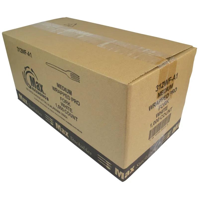 Fork PP White Medium Weight Individually Wrapped 1000/Case