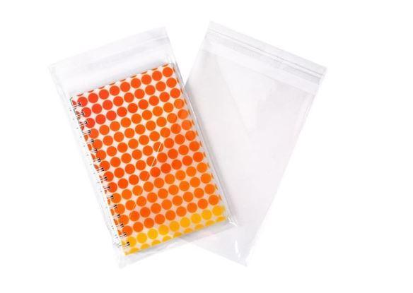 Bag 6.5X9.5 IN Plastic OPP 1.6MIL Clear With Fold Over Lip & Tape Closure 100/Pack