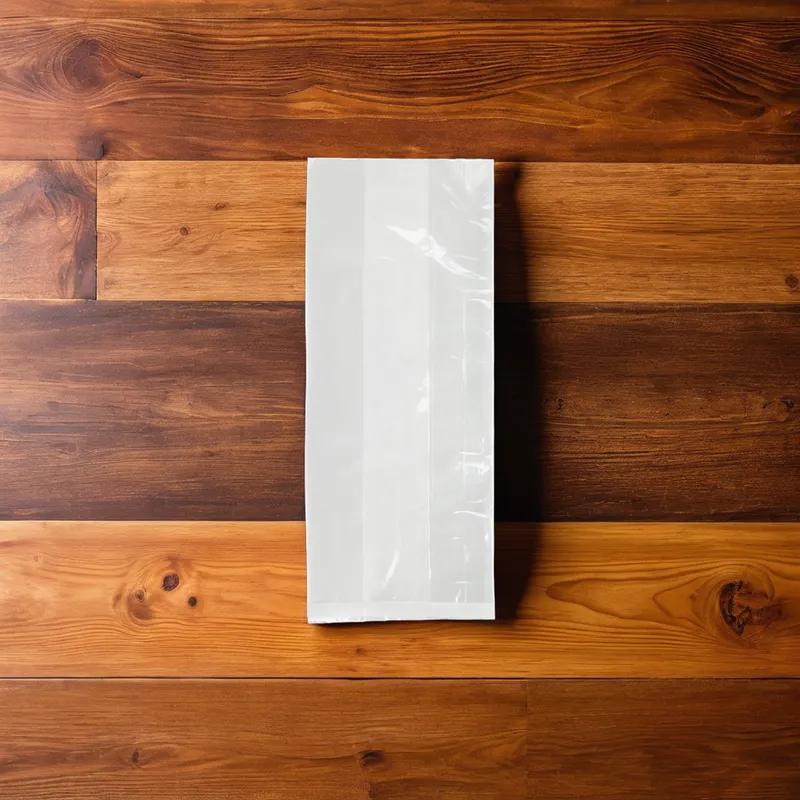 Bag 6.5X2.25X12 IN BOPP 1.2MIL Clear With Sealable Closure Side Gusset 100/Pack