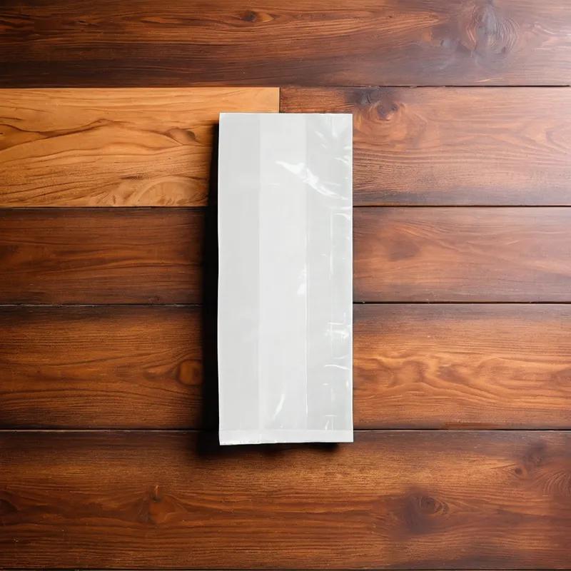 Bag 6.5X2.25X12 IN BOPP 1.2MIL Clear With Sealable Closure Side Gusset 100/Pack