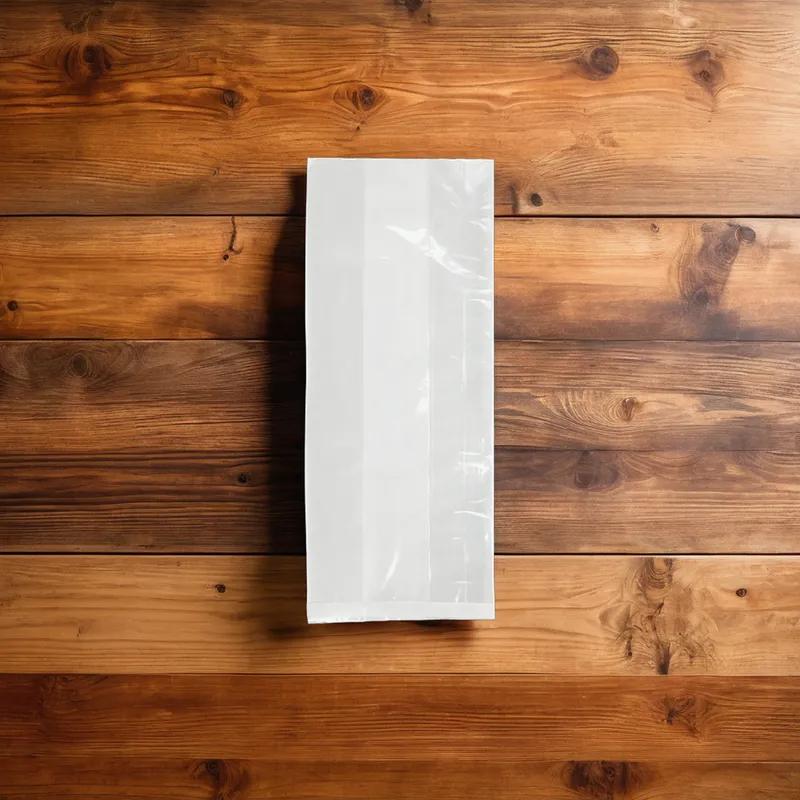 Bag 6.5X2.25X12 IN BOPP 1.2MIL Clear With Sealable Closure Side Gusset 100/Pack