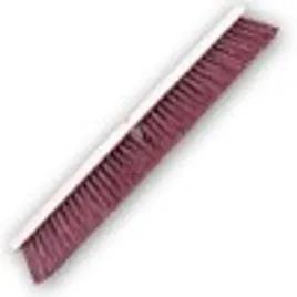 Multi-Purpose Broom Red PP With 24IN Head 1/Each