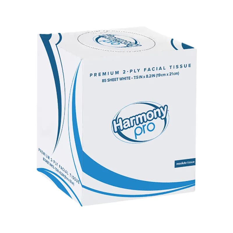 Harmony® Facial Tissue 2PLY White 85 Count/Box 36 Count/Case