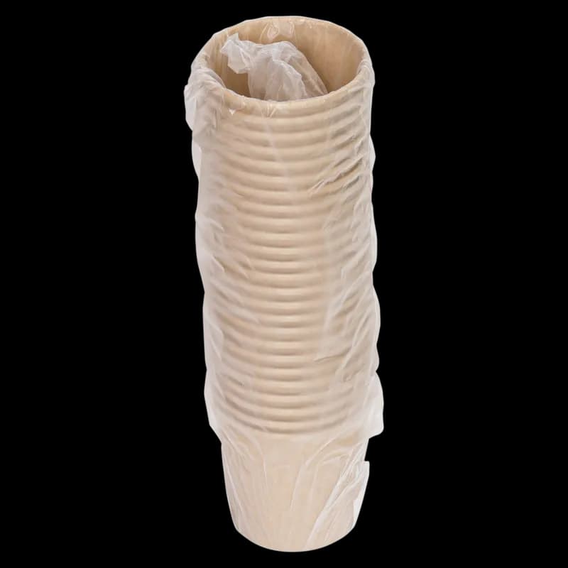 Soup Food Container Base 16 OZ Paperboard Kraft Tall Leak Resistant 500/Case