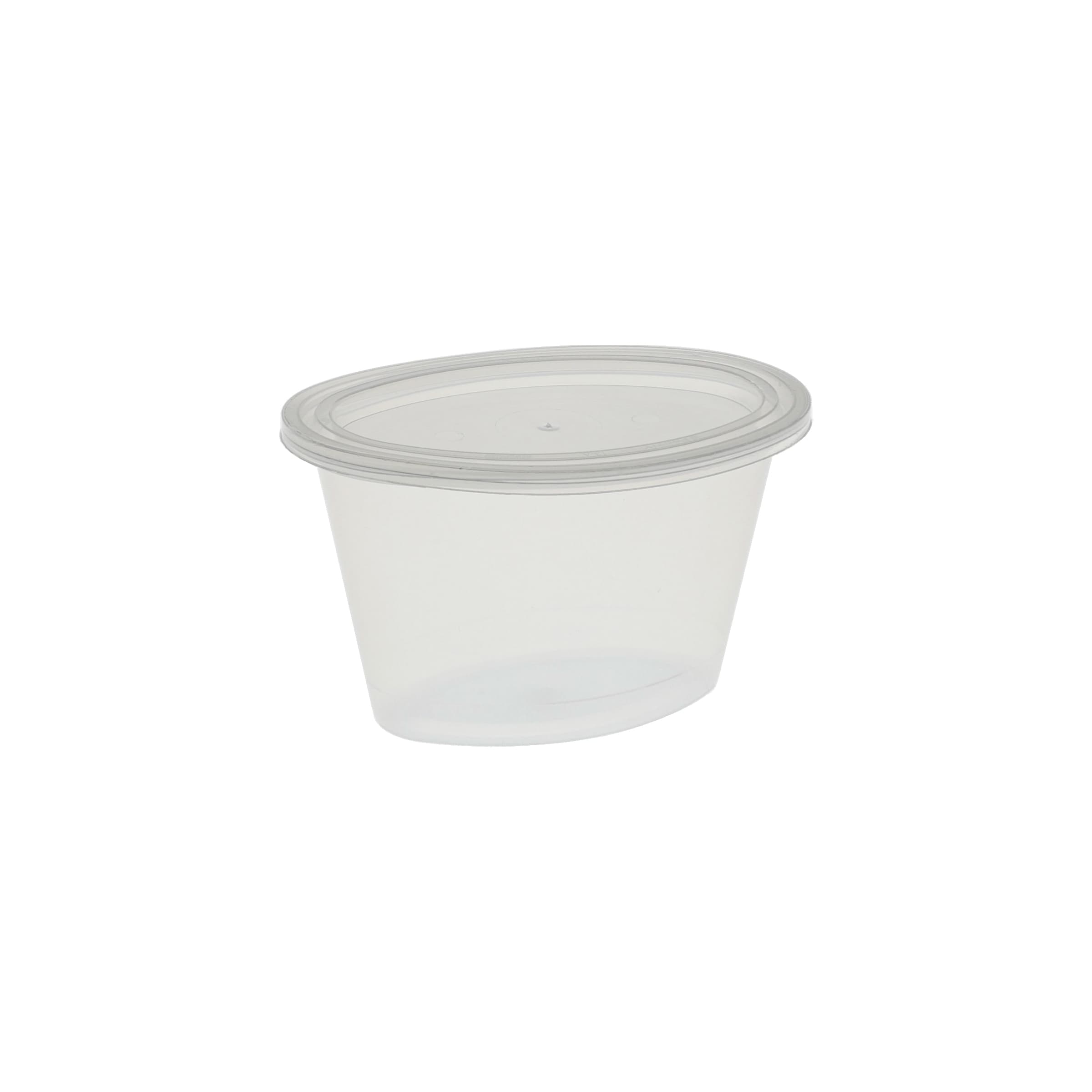 Souffle & Portion Cup Lid Combo 4 OZ PP Clear 500/Case