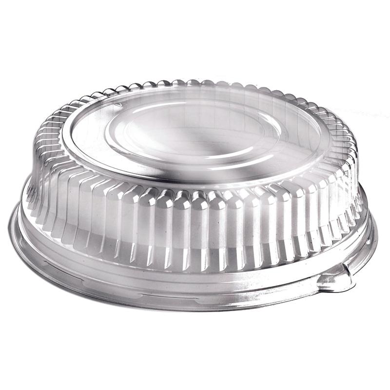Lid Dome 12.25X3.31 IN PET Clear Round For Container 36/Case