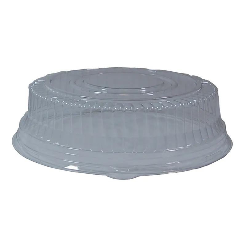 Lid Dome 12.25X3.31 IN PET Clear Round For Container 36/Case