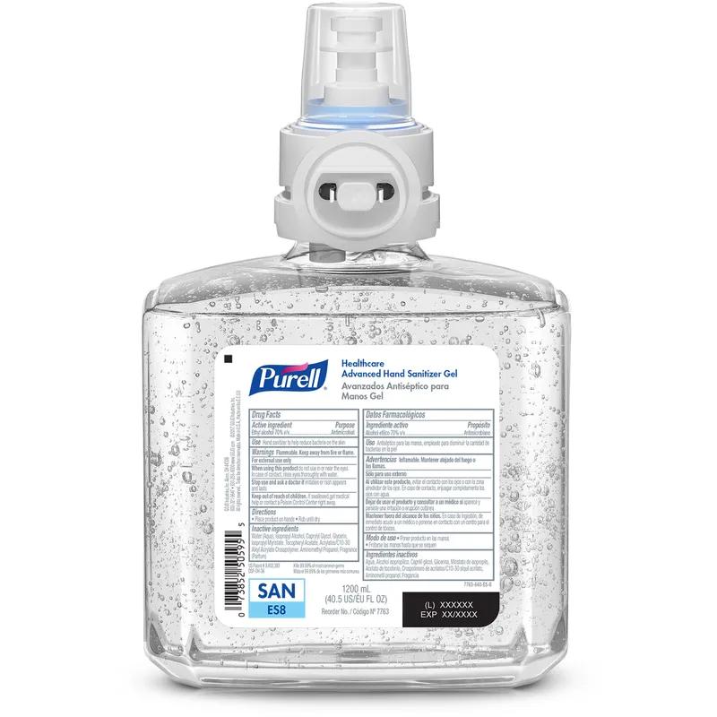 Purell® Hand Sanitizer Gel 1200 mL 5.51X3.52X8.65 IN Clean Scent 70% Ethyl Alcohol Healthcare For ES8 2/Case