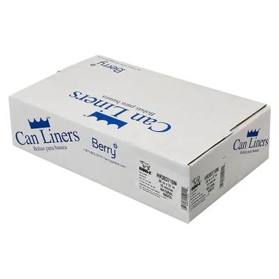 Rhino-X® Can Liner 30X37 IN Natural HDPE 10MIC 500/Case