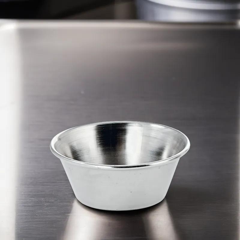 Sauce Cup 1.5 OZ Stainless Steel 12/Dozen