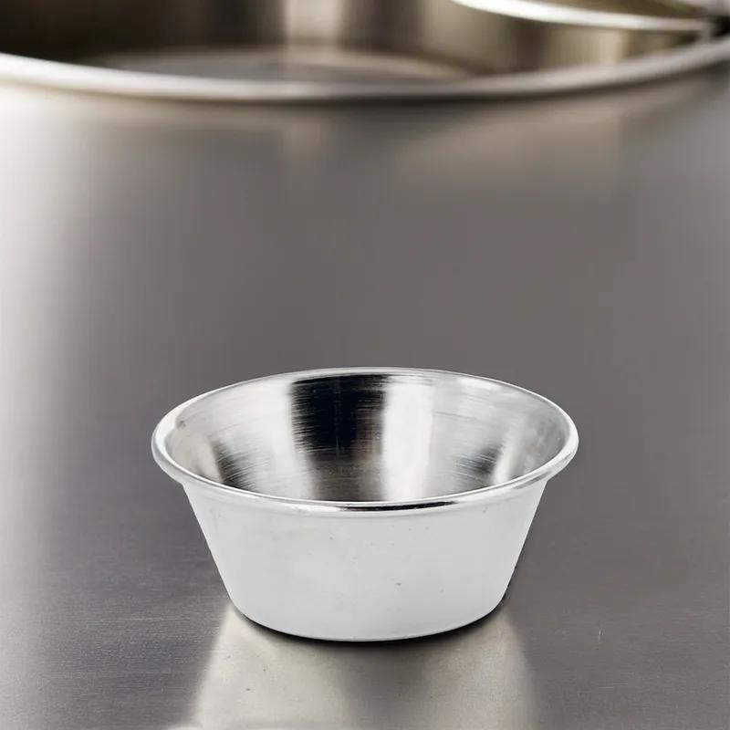 Sauce Cup 1.5 OZ Stainless Steel 12/Dozen