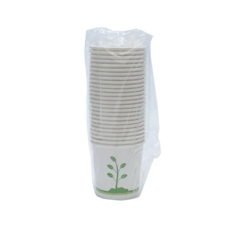 Conserveware Food Container 24 OZ Paper PLA 25 Count/Bag 20 Bags/Case 500 Count/Case