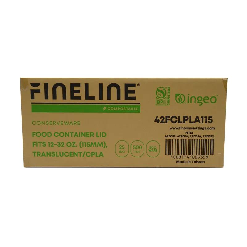 Lid CPLA For 12-32 OZ Food Container 500/Case