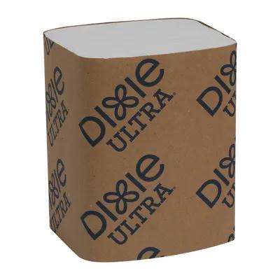 Dixie® Ultra Dispenser Napkins 9.9X6.5 IN White Paper 2PLY Interfold 250 Count/Pack 24 Packs/Case 6000 Count/Case
