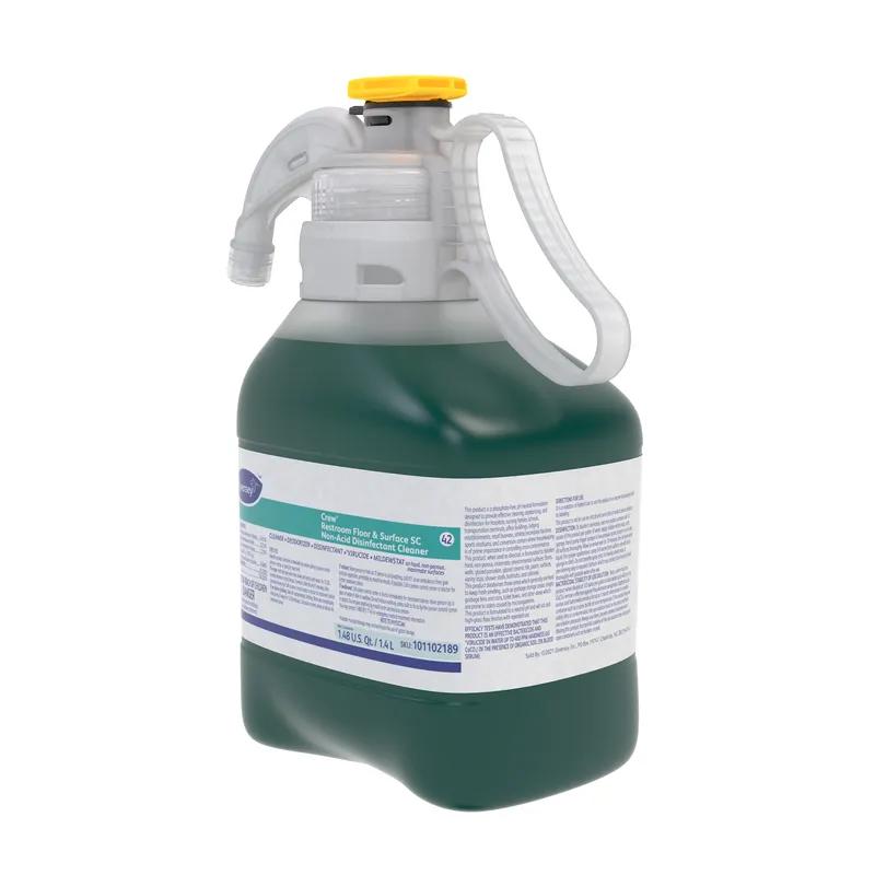 Crew® Fresh Scent Restroom Cleaner One-Step Disinfectant Deodorizer 1.4 L Neutral Liquid Concentrate 2/Case