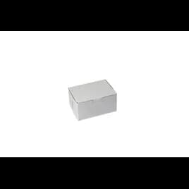 Bakery Box 5.5X4X2.875 IN Paperboard White Corner Lock 1-Piece 250/Case