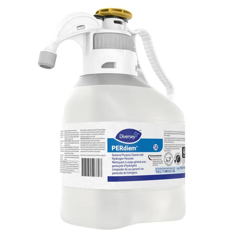 PERdiem® Odorless All Purpose Cleaner 1.4 L Multi Surface Heavy Duty Liquid Concentrate Peroxide Kosher 2/Case