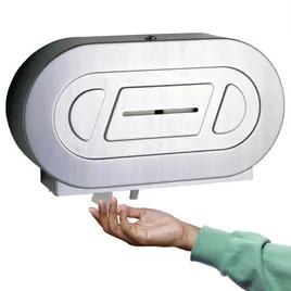Toilet Paper Dispenser 20.81X11.38 IN Stainless 1/Each