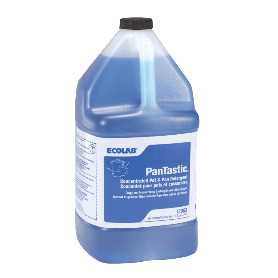 Pantastic Citrus Scent Manual Pot & Pan Detergent 1 GAL Liquid 4/Case