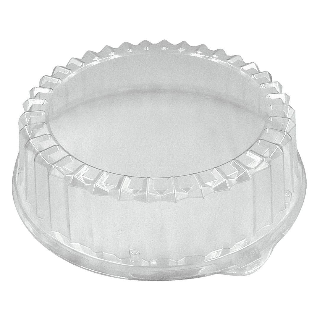 Lid Dome 12X3.5 IN OPS Clear Round For Container 25/Case