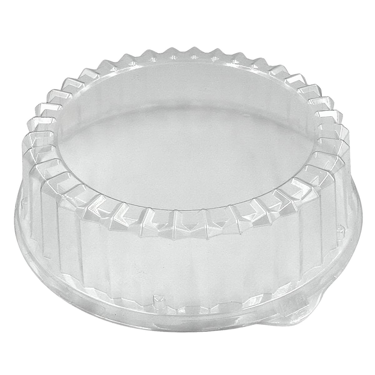 Lid Dome 12X3.5 IN OPS Clear Round For Container 25/Case