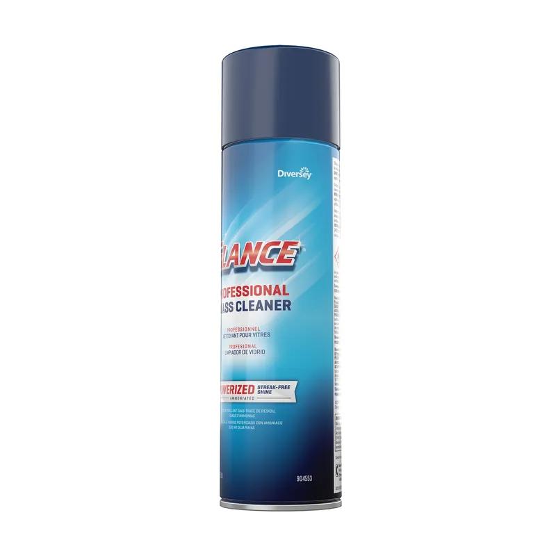 Glance® Window & Glass Cleaner 19 FLOZ Multi Surface Aerosol RTU Non-Ammoniated 12/Case