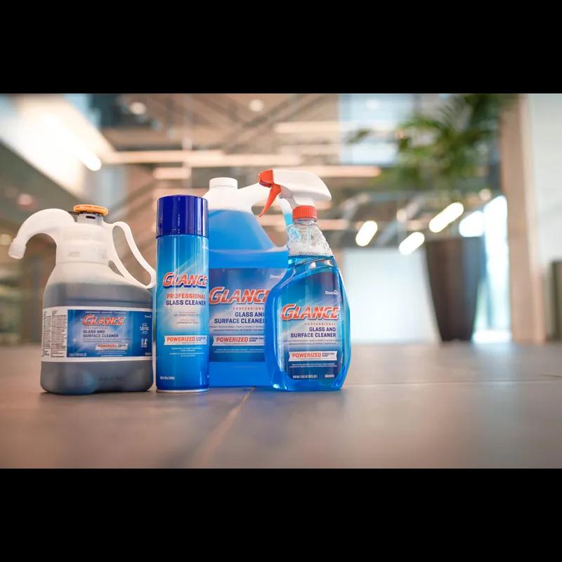 Glance® Window & Glass Cleaner 19 FLOZ Multi Surface Aerosol RTU Non-Ammoniated 12/Case