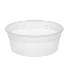 Deli Container Base 8 OZ PP Clear 480/Case
