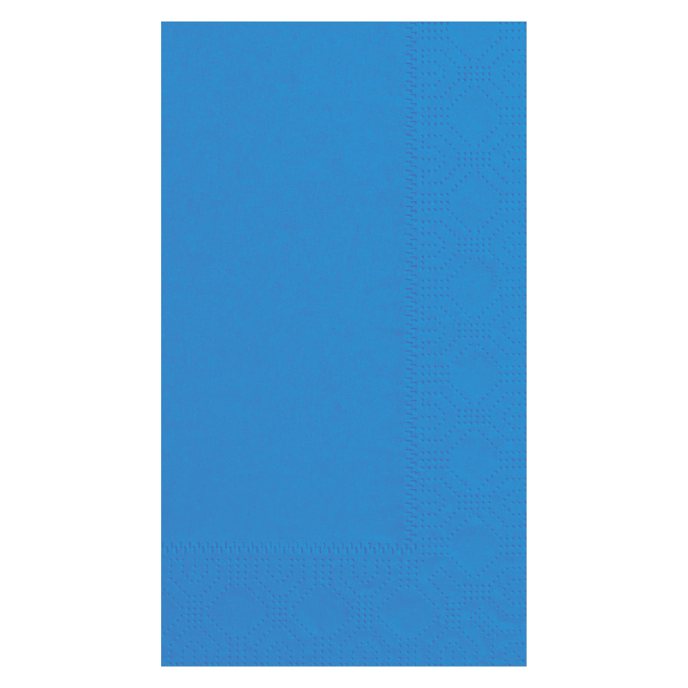 Dinner Napkins 17X15 IN Marina Blue Paper 1000/Case