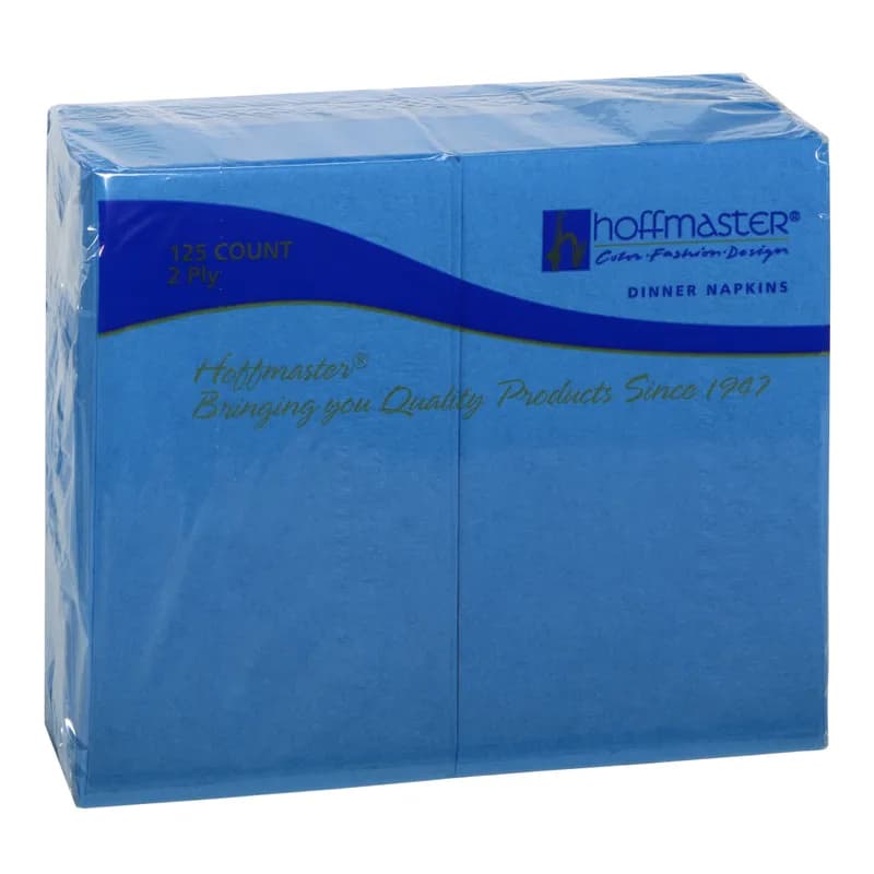 Dinner Napkins 17X15 IN Marina Blue Paper 1000/Case