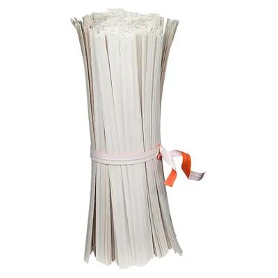 Twist Tie 6 IN Paper White 500/Pack