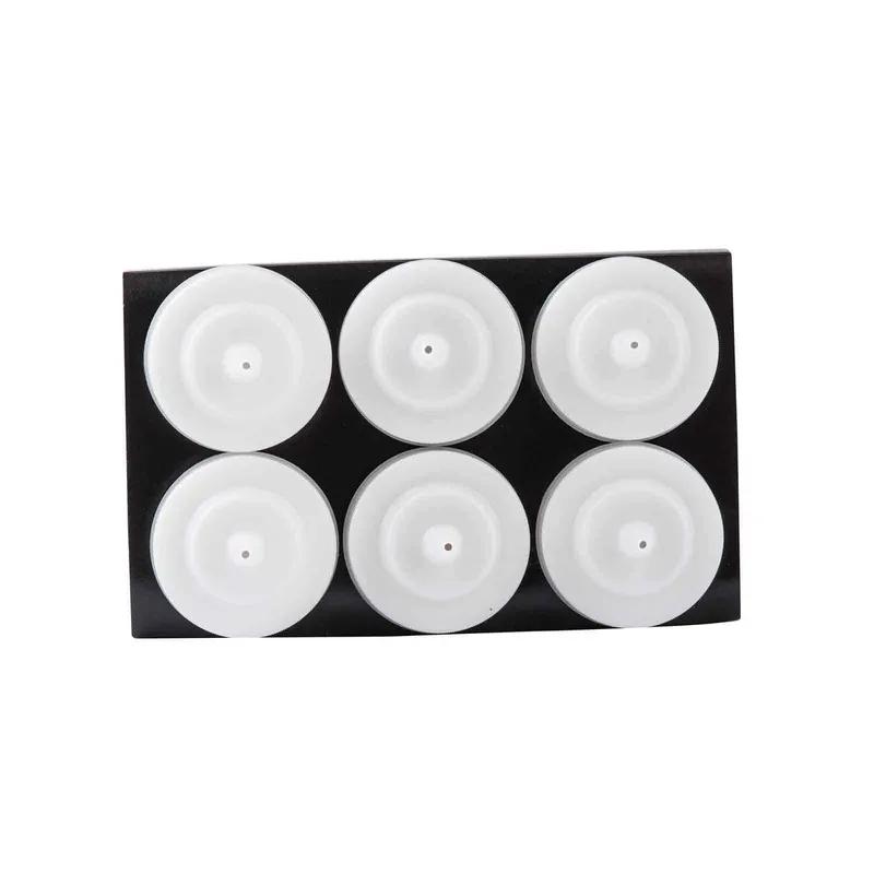 Bottle Squeeze 16 OZ PE Clear Wide Mouth 6/Pack