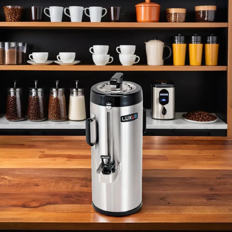 Coffee Thermal Dispenser 9.4X22.3 IN 1.5 GAL With Lid 1/Each