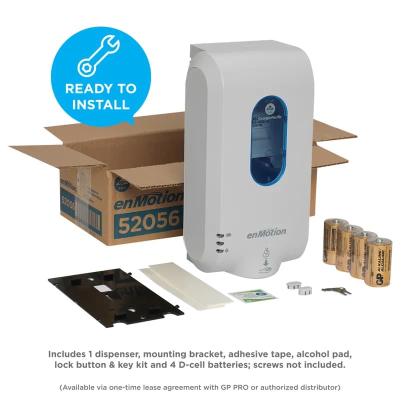 enMotion® Hand Sanitizer & Soap Dispenser Foam Gray Automatic Surface Mount For enMotion Gen2 1/Each