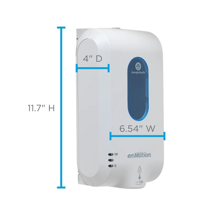 enMotion® Hand Sanitizer & Soap Dispenser Foam Gray Automatic Surface Mount For enMotion Gen2 1/Each