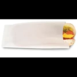 Bagcraft® Hot Dog Bag 3.5X1.5X8.5 IN Wax Coated Paper White 6000/Case