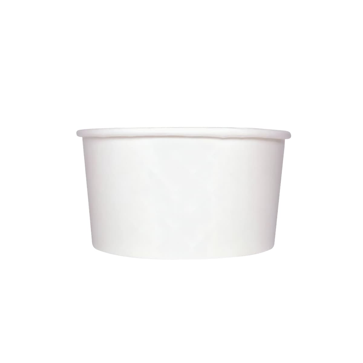 Karat® Food Container Base 24 OZ Double Wall Poly-Coated Paper White Round 600/Case