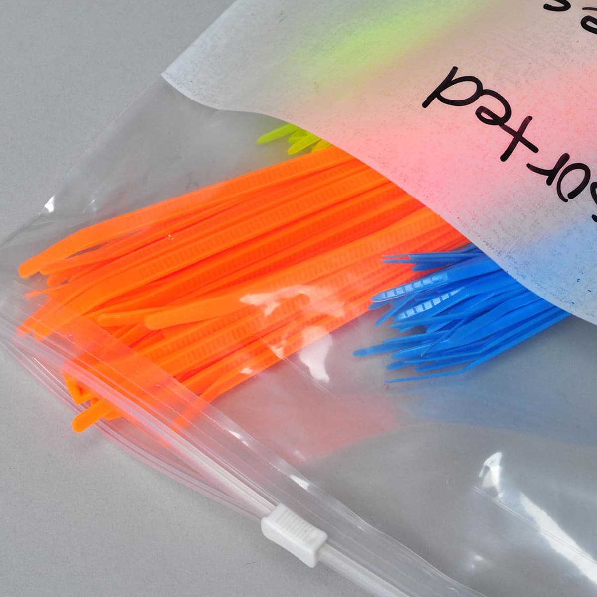 Bag 9X12 IN LDPE 3MIL Clear With Slide Seal Side Seal Closure FDA Compliant Label Strip 250/Case