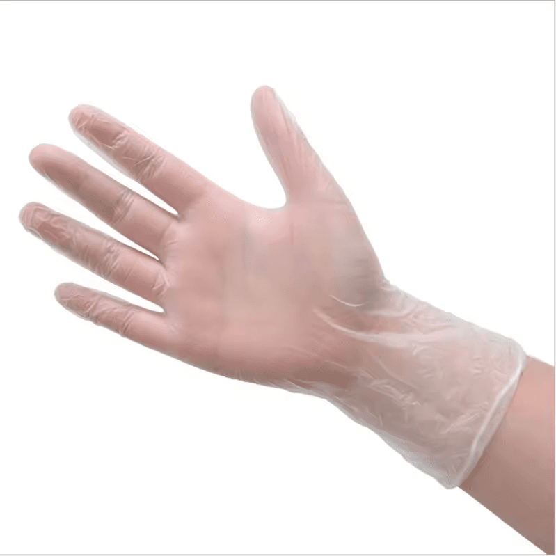 Victoria Bay Gloves XL Clear Vinyl Disposable Powdered 100/Pack