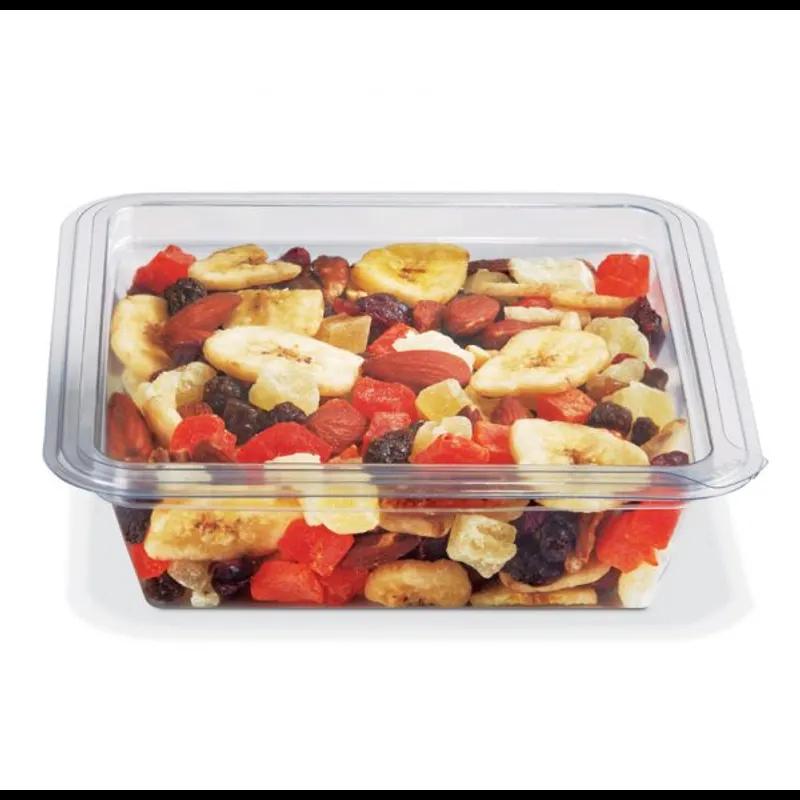 Fresh 'n Clear® EcoStar Deli Container Base 12 OZ PET Clear Square 300/Case