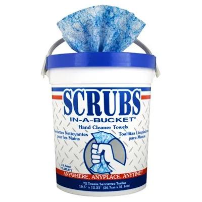 Scrubs® Hand Cleaner 10X12 IN Citrus Scent 72 Sheets/Pack 6 Packs/Case 432 Sheets/Case