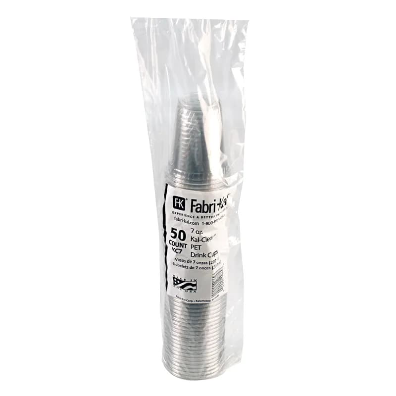 Kal-Clear Cold Cup 7 OZ PET Clear 1000/Case