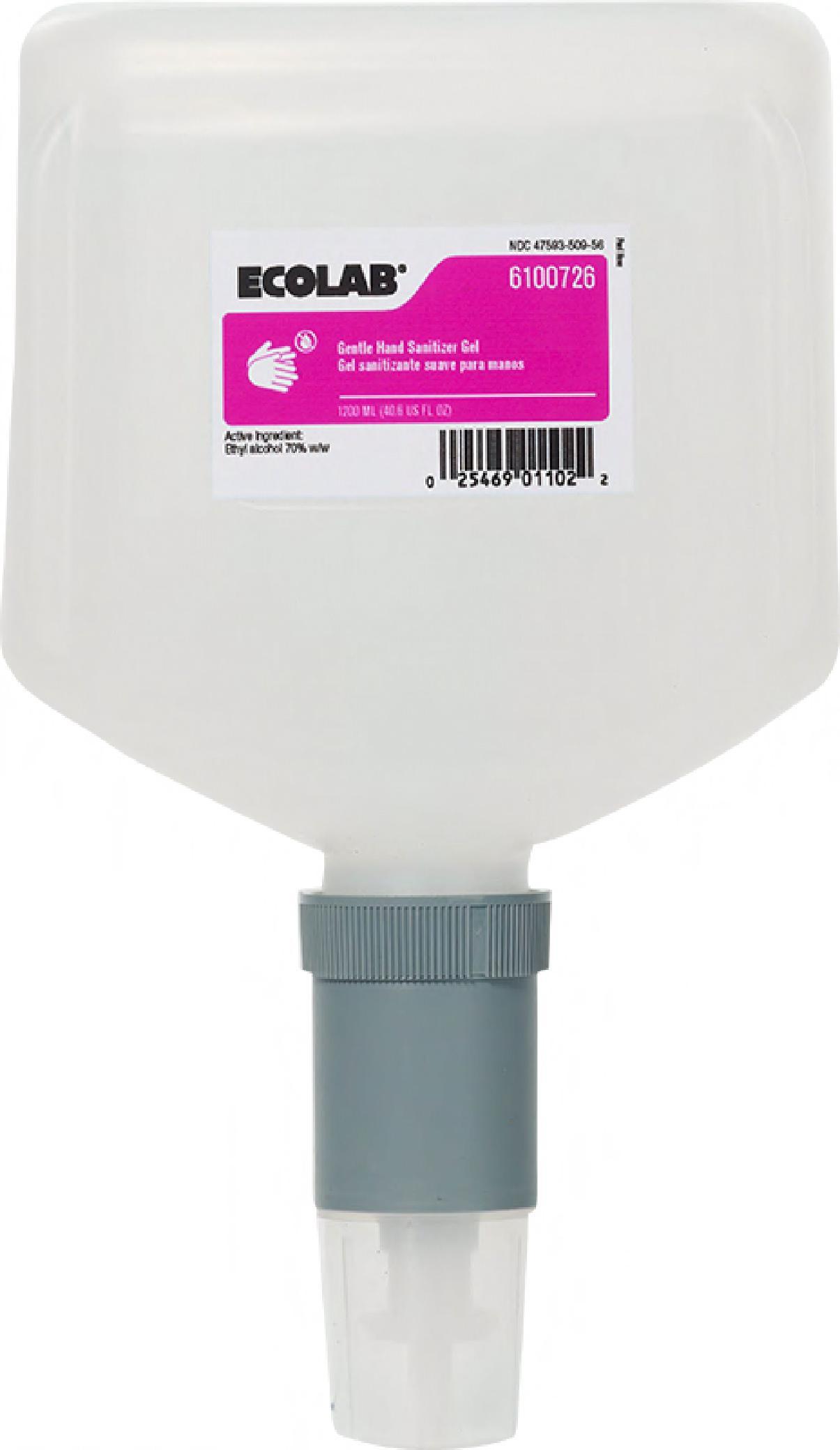 Hand Sanitizer Gel 1.2 L Gentle 4/Case