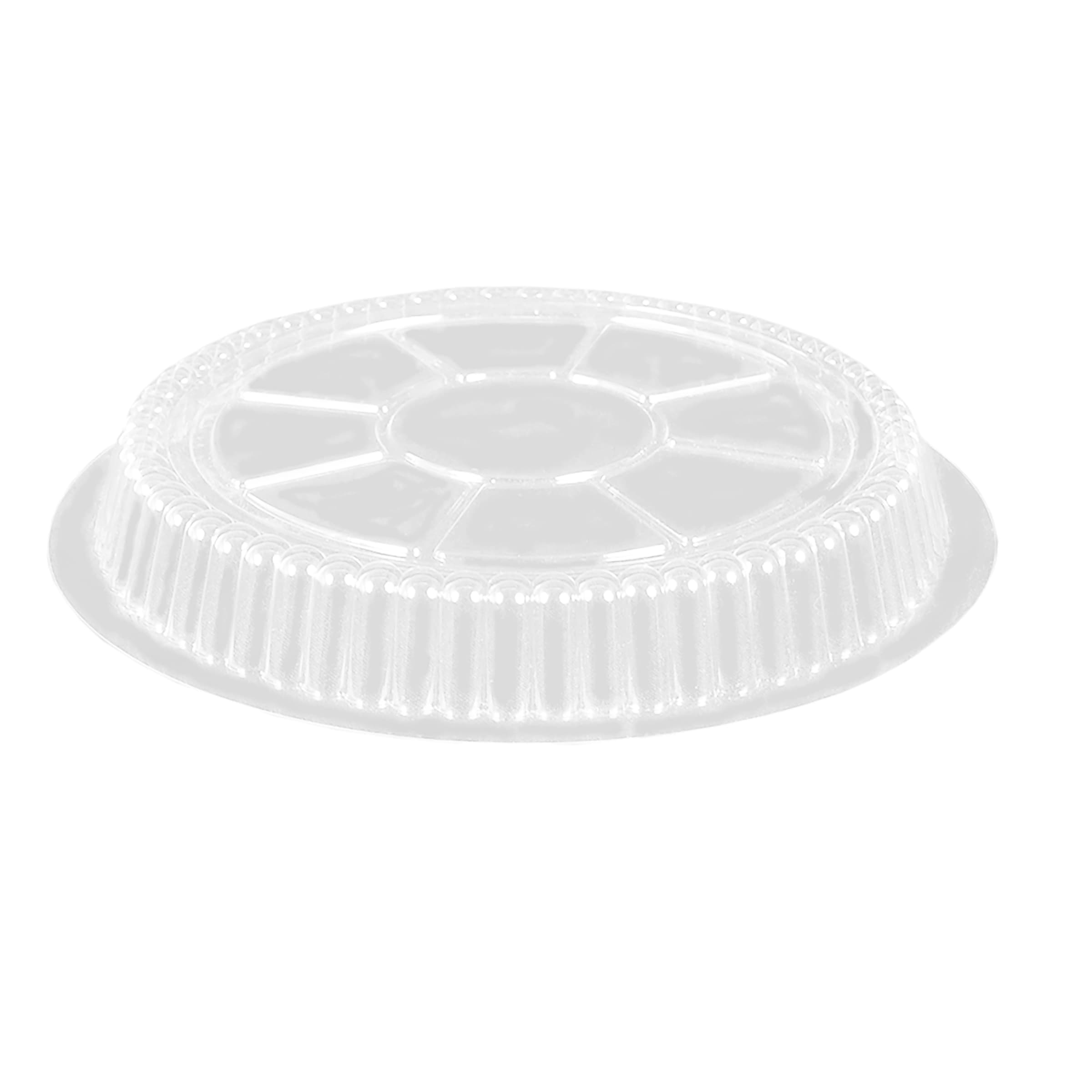 Lid Dome 8.25X1 IN Plastic Clear Round For Container 500/Case