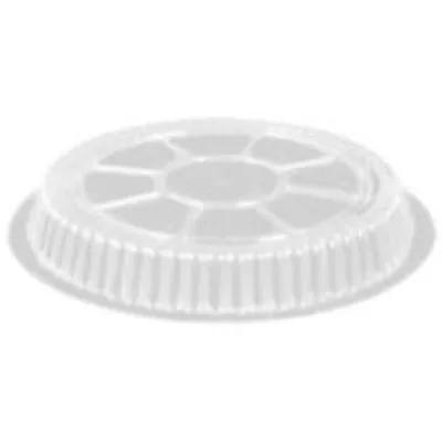 Lid Dome 8.25X1 IN Plastic Clear Round For Container 500/Case