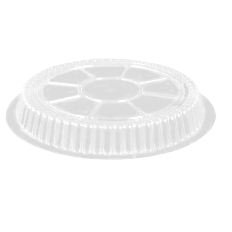 Lid Dome 8.25X1 IN Plastic Clear Round For Container 500/Case